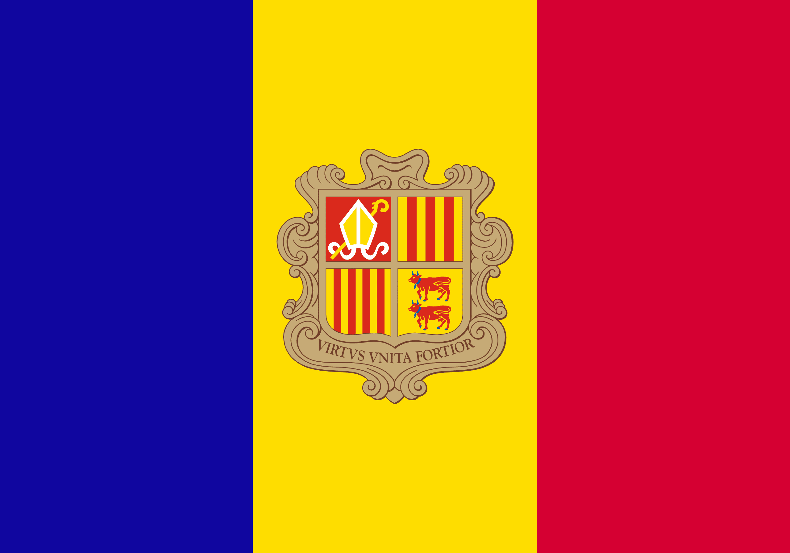 Bandera de Andorra