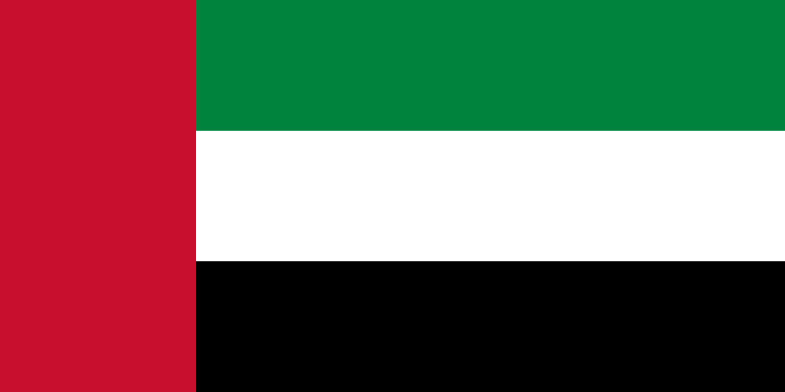 Bandera de Emiratos Arabes Unidos