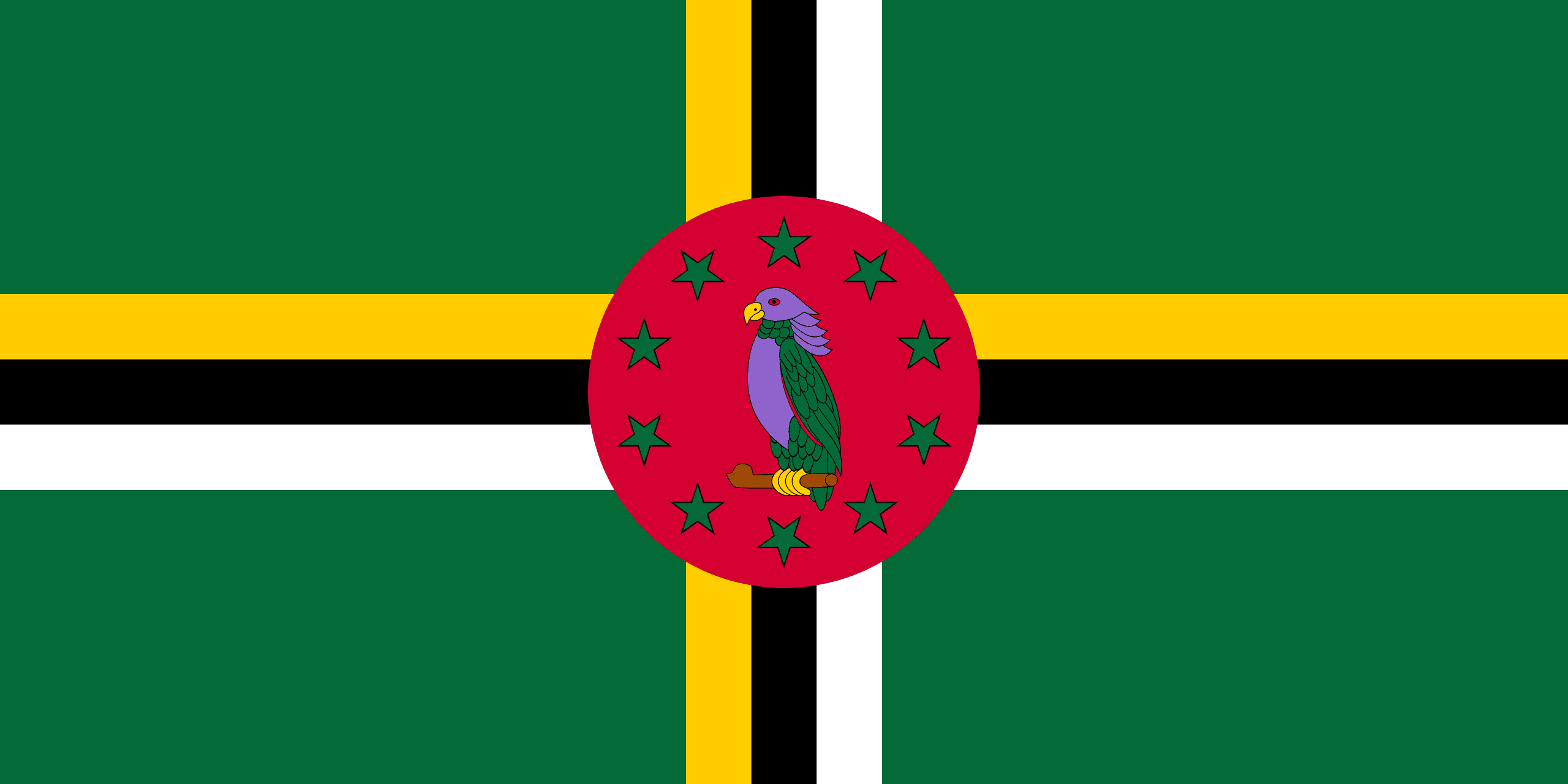 Bandera de Dominica