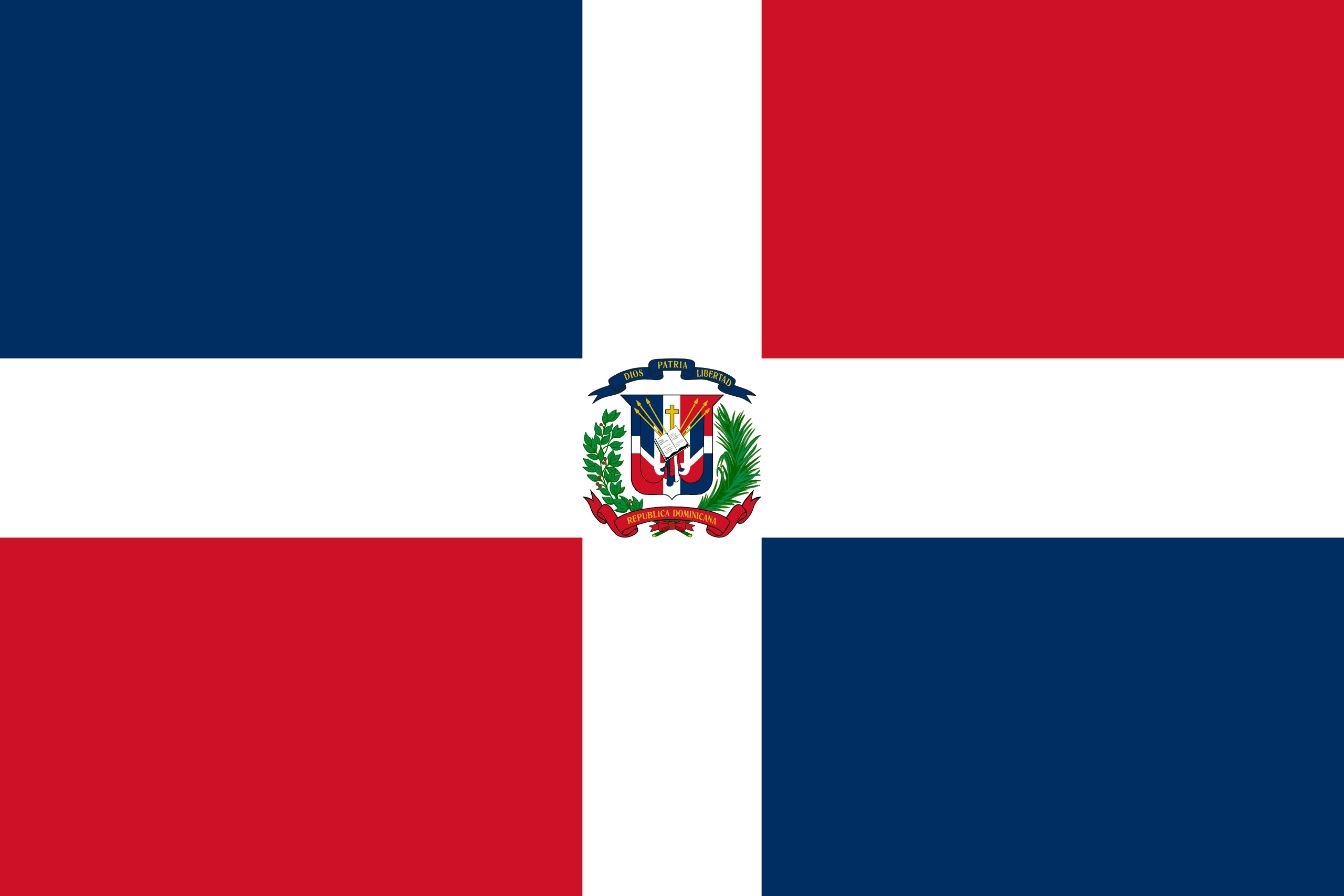 Bandera de Republica Dominicana