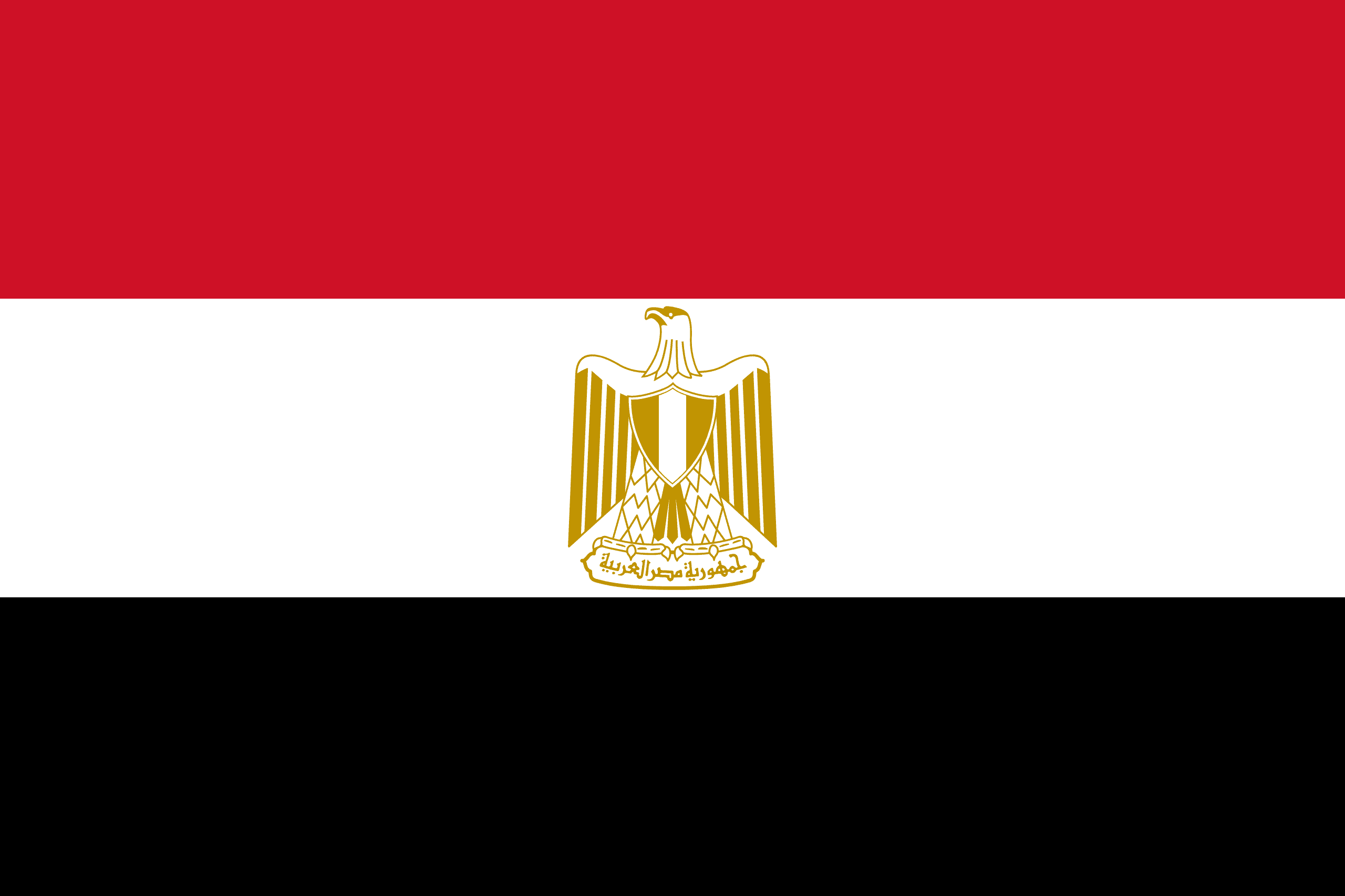 Bandera de Egipto