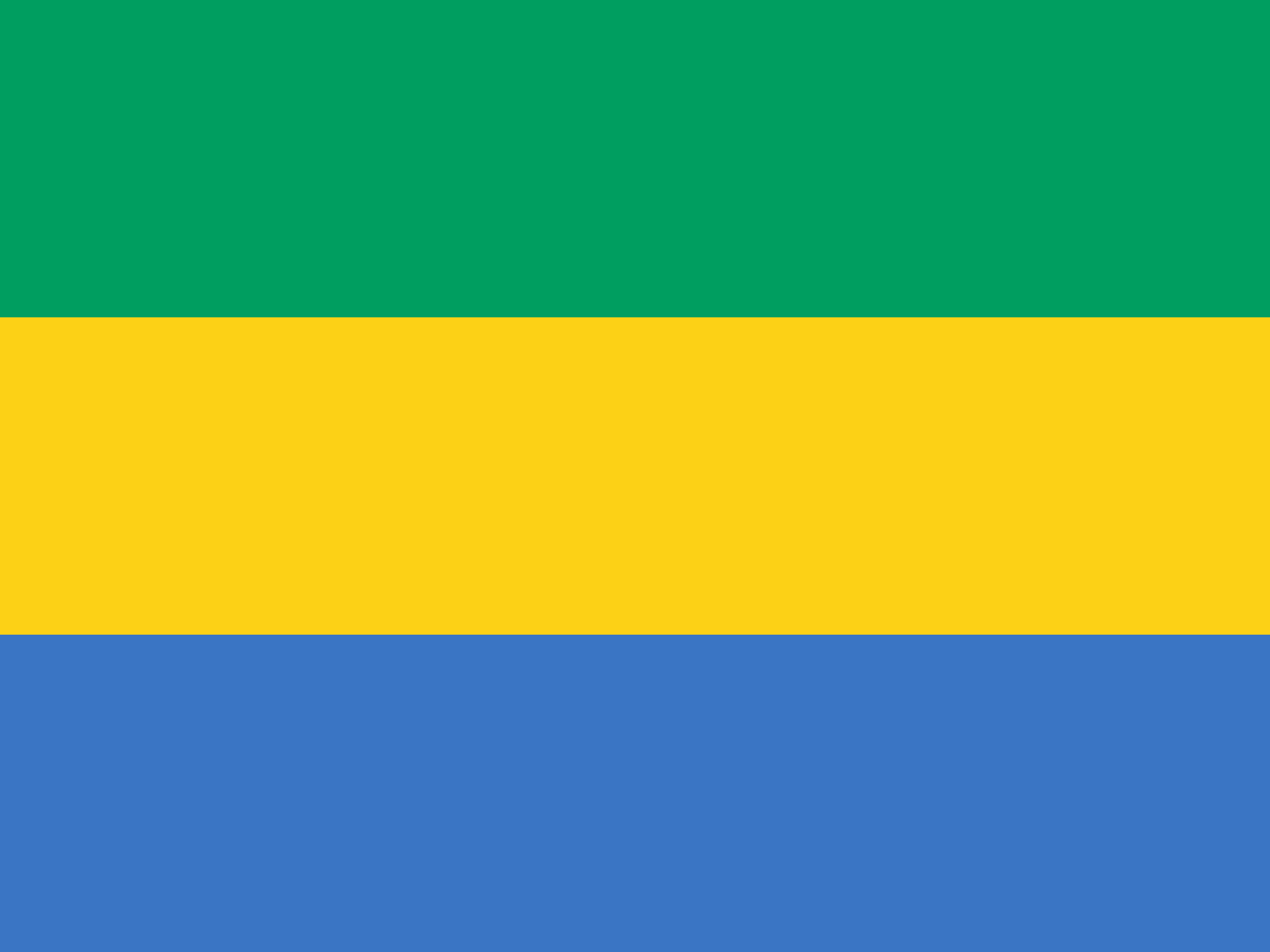 Bandera de Gabon