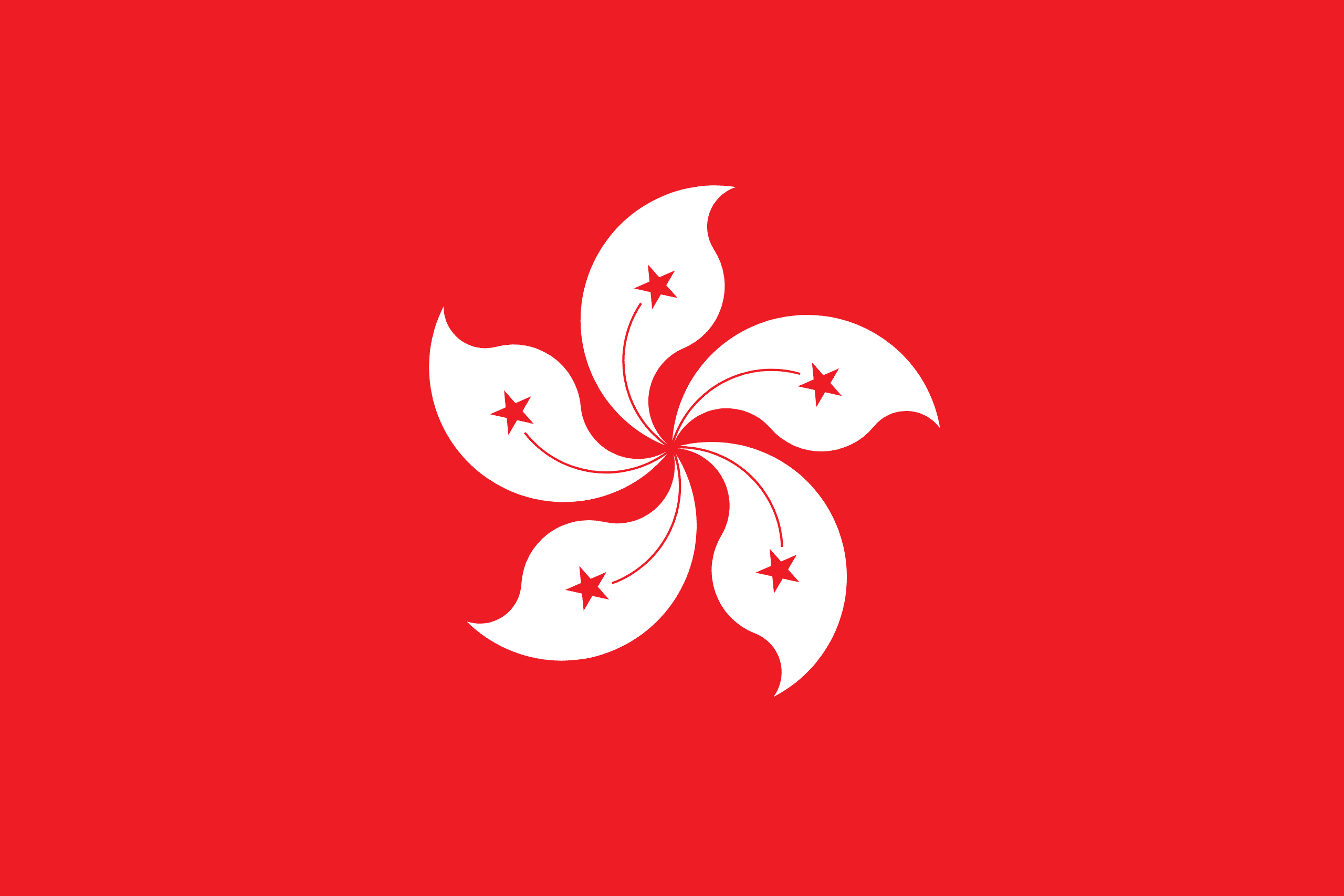 Bandera de RAE de Hong Kong (China)