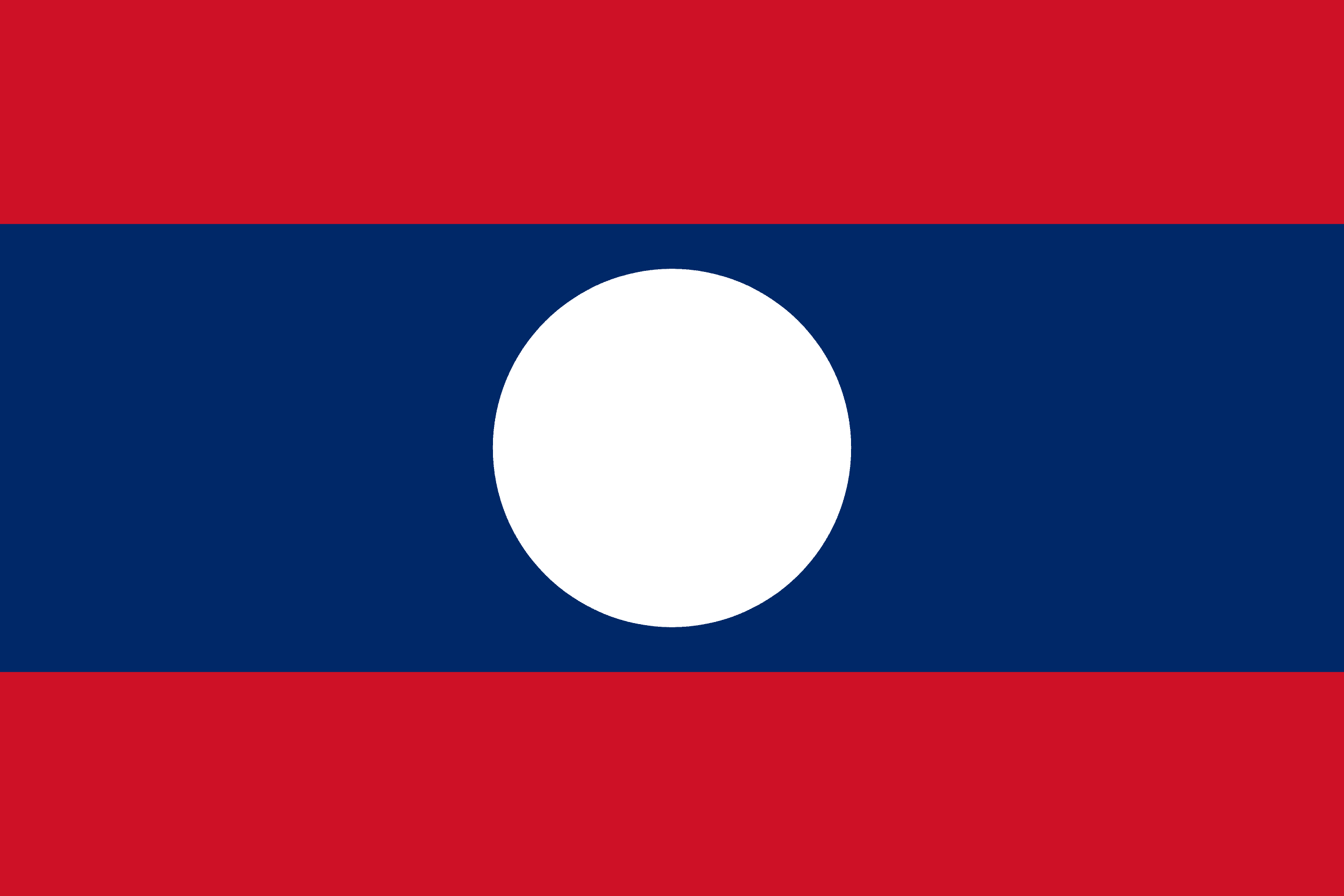 Bandera de Laos