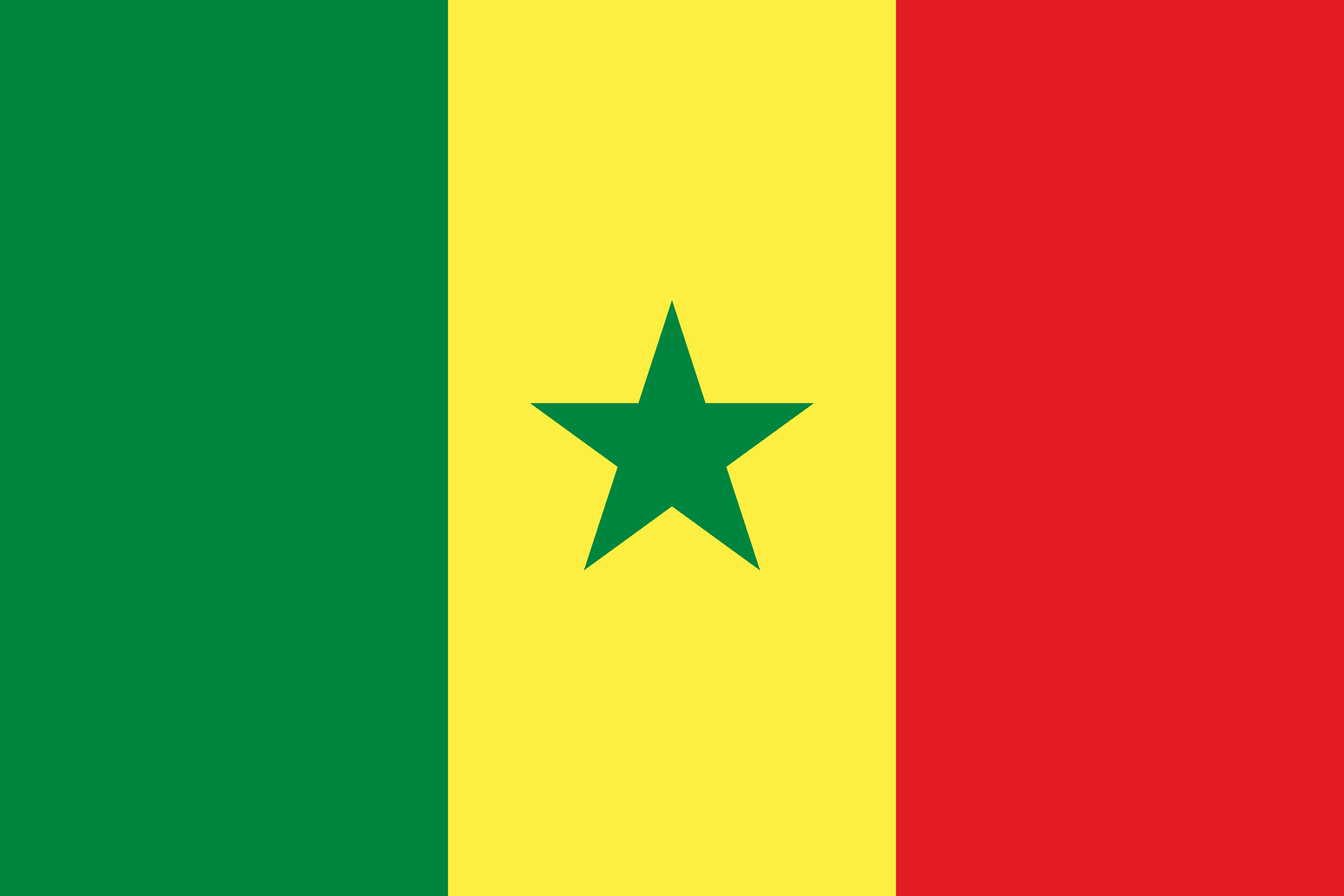 Bandera de Senegal