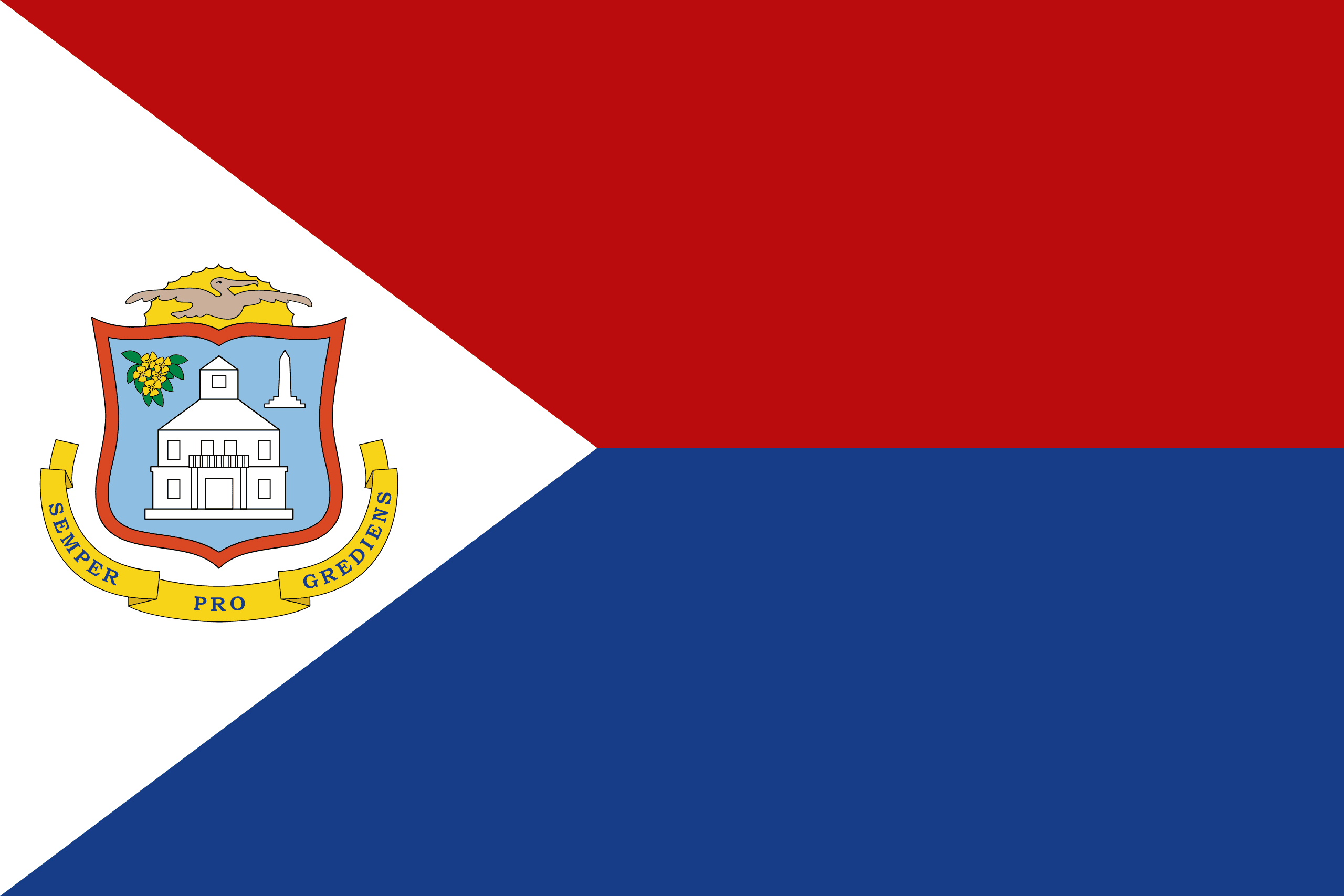 Bandera de Sint Maarten
