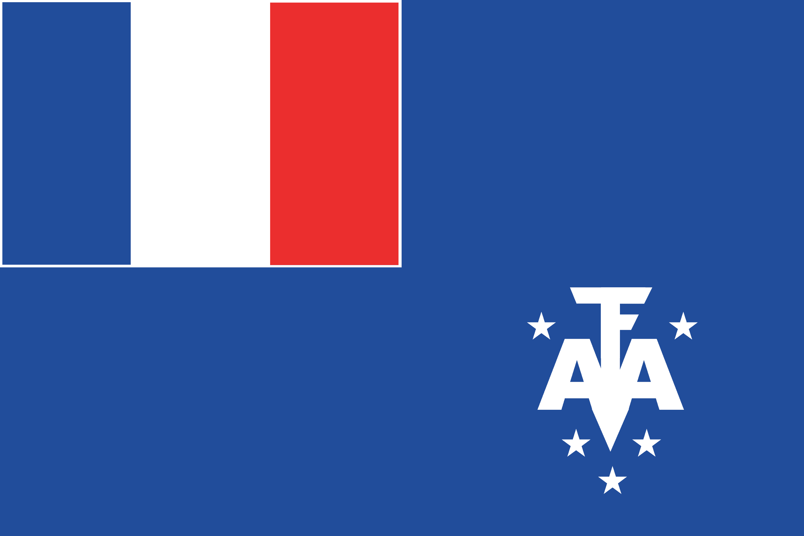 Bandera de Territorios Australes Franceses