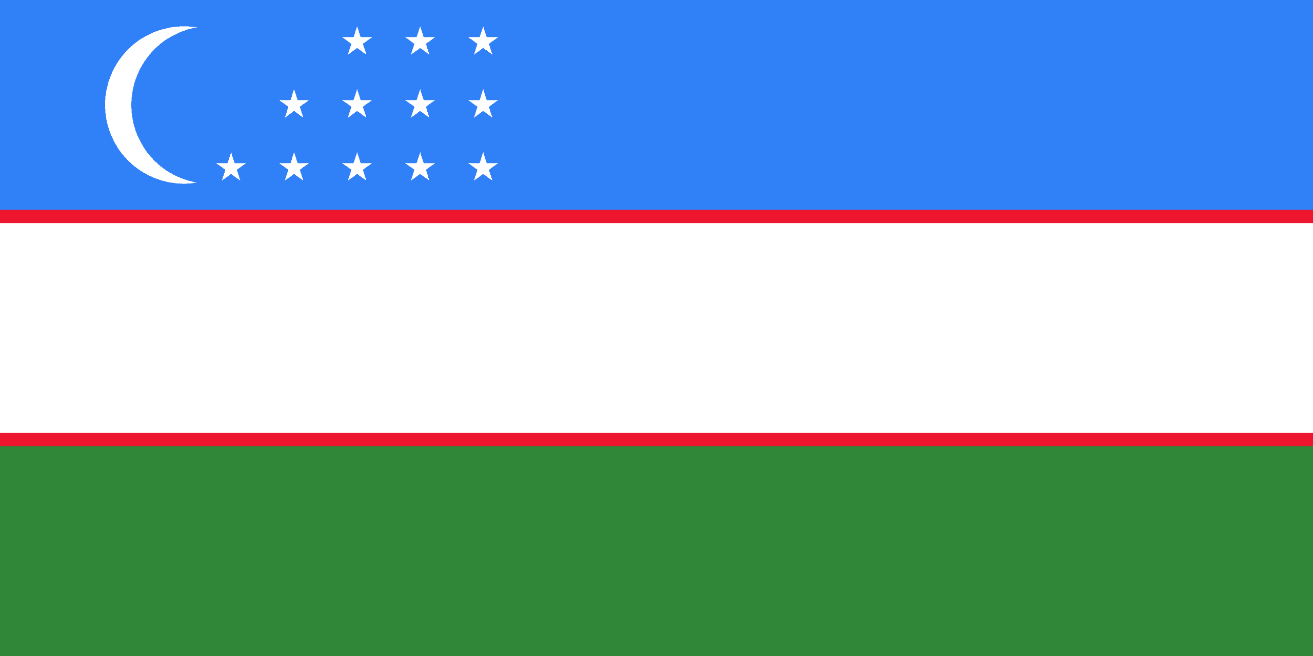 Bandera de Uzbekistan